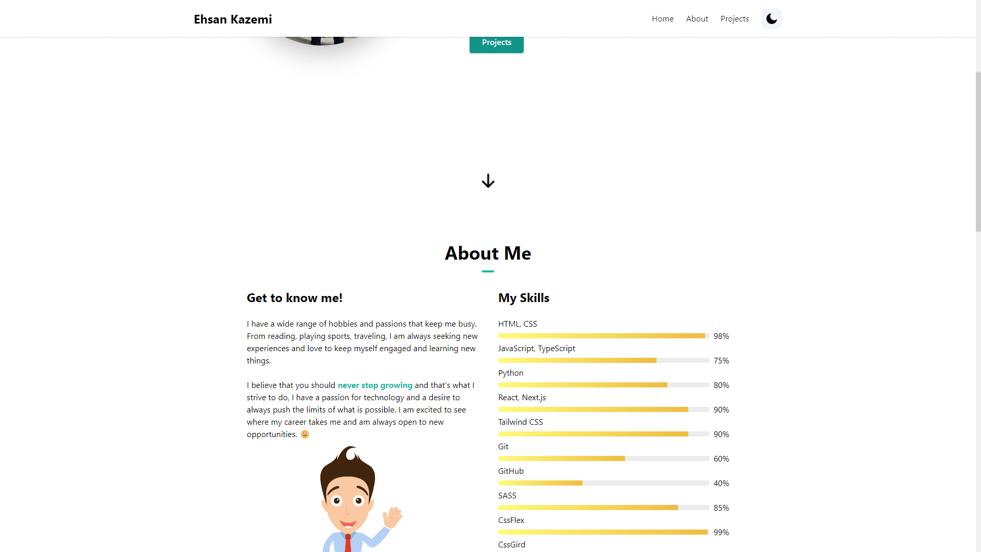Old Personal website